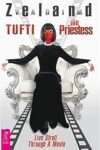 Cover des lesenswerten Buches: Tufti the Priestess von Zeland. Frau mit rotem Gesicht sitzt auf einem verzierten Sessel.